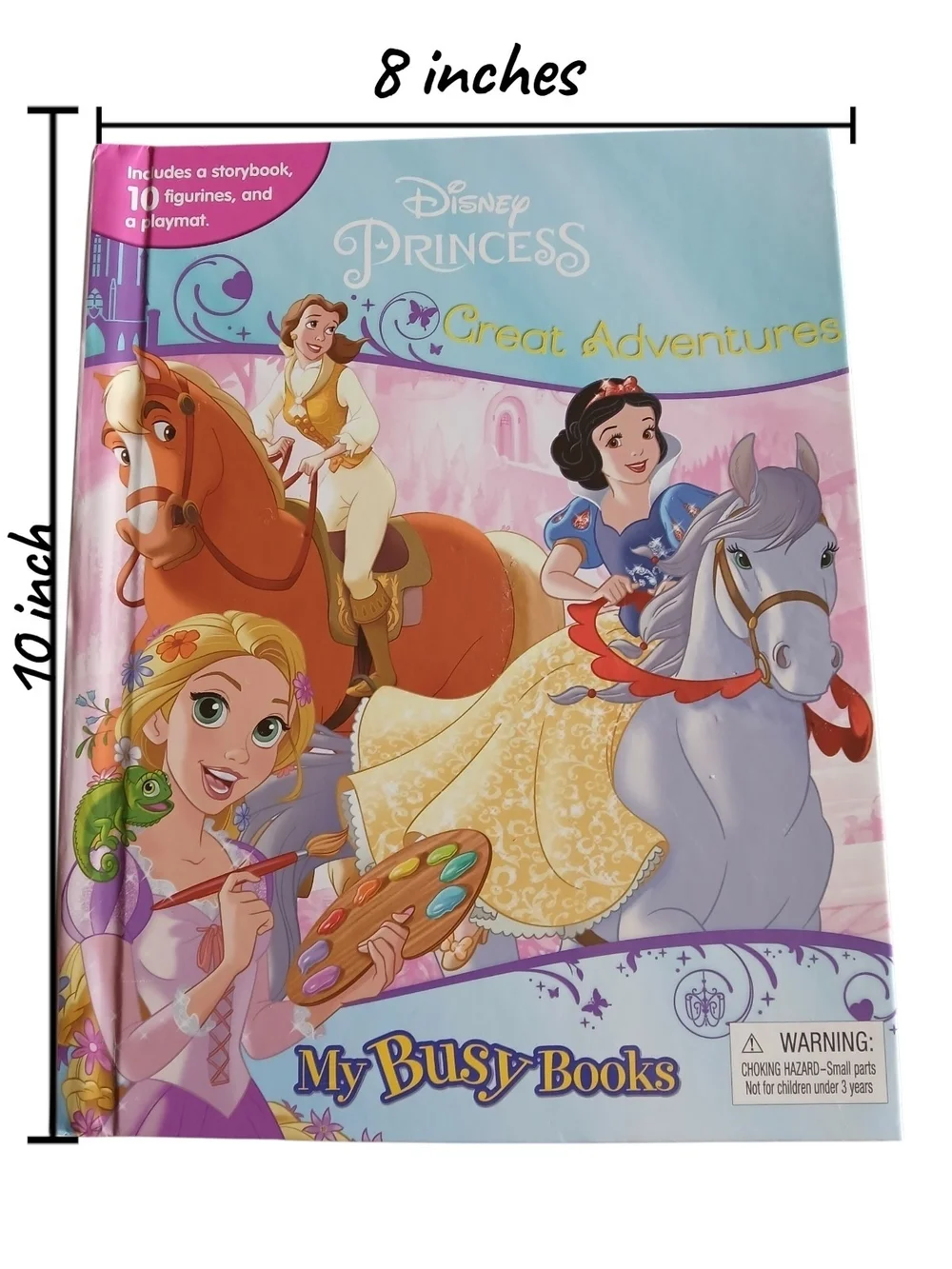Disney Princess Busy Book – Pink, Light Blue & Purple Activity‎ Storybook
